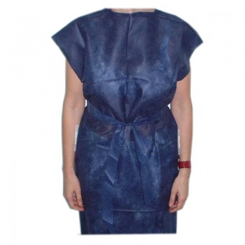 BATA PACIENTE CAMISON AZUL...